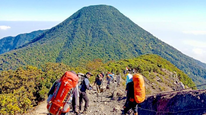 Booking online pendakian gunung gede