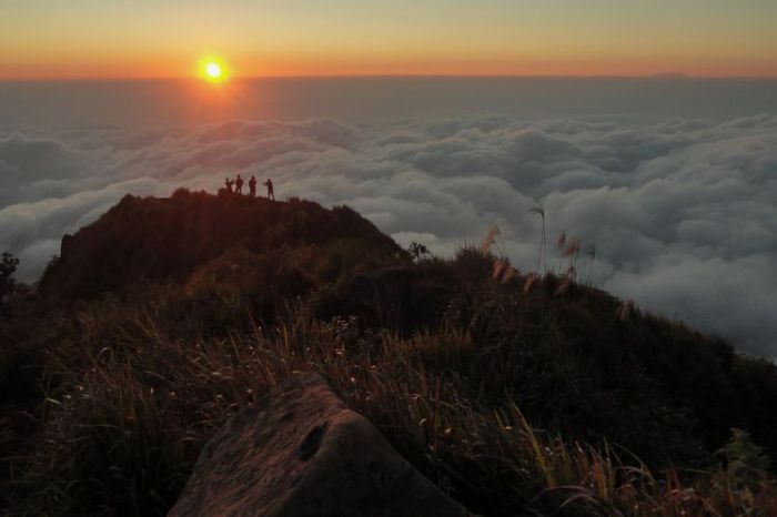 Jalur pendakian gunung ungaran via mawar