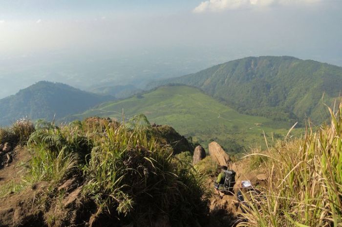 Jalur pendakian gunung ungaran via mawar